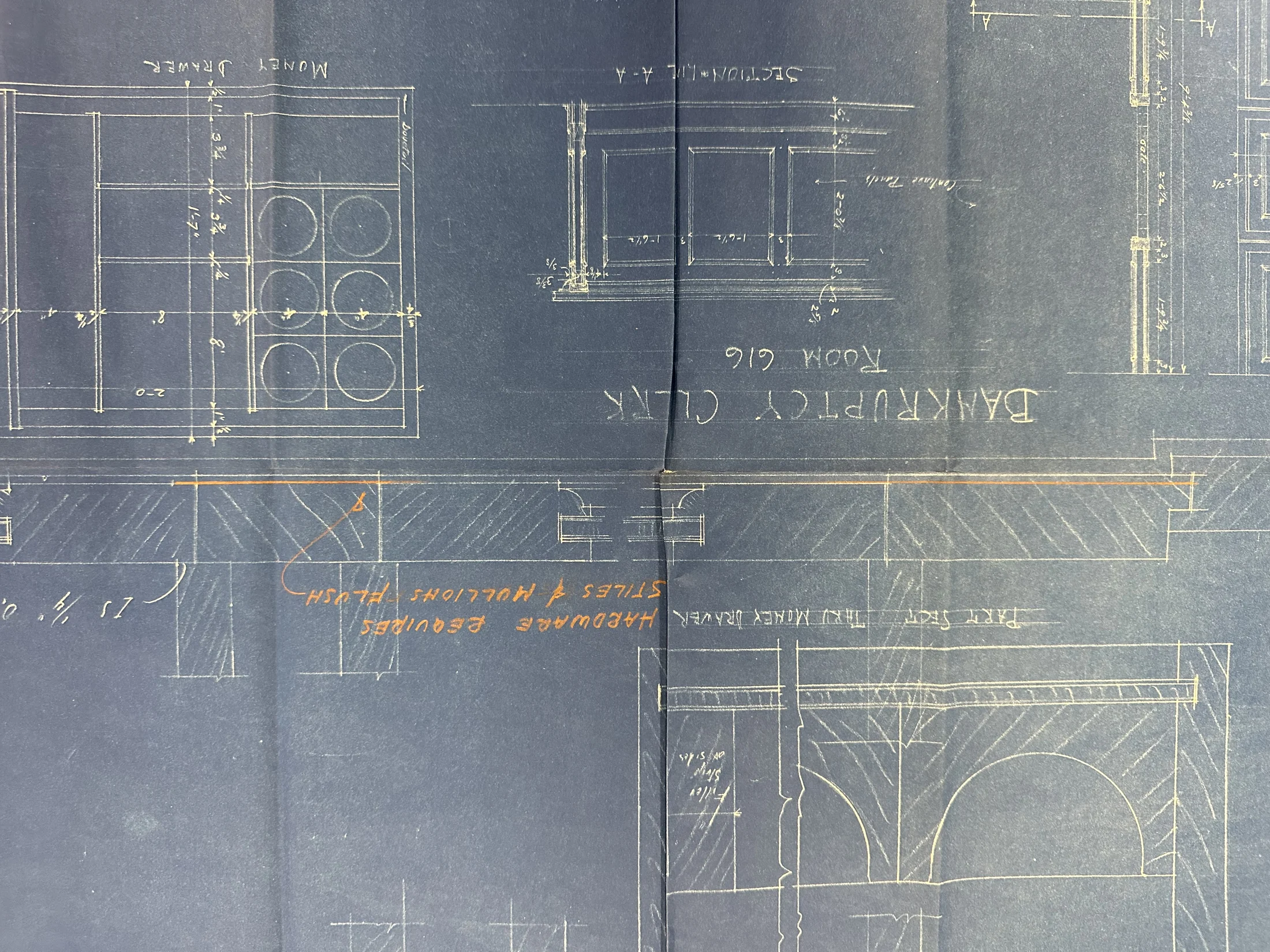 Bankruptcy Clerk counter—alternate detail