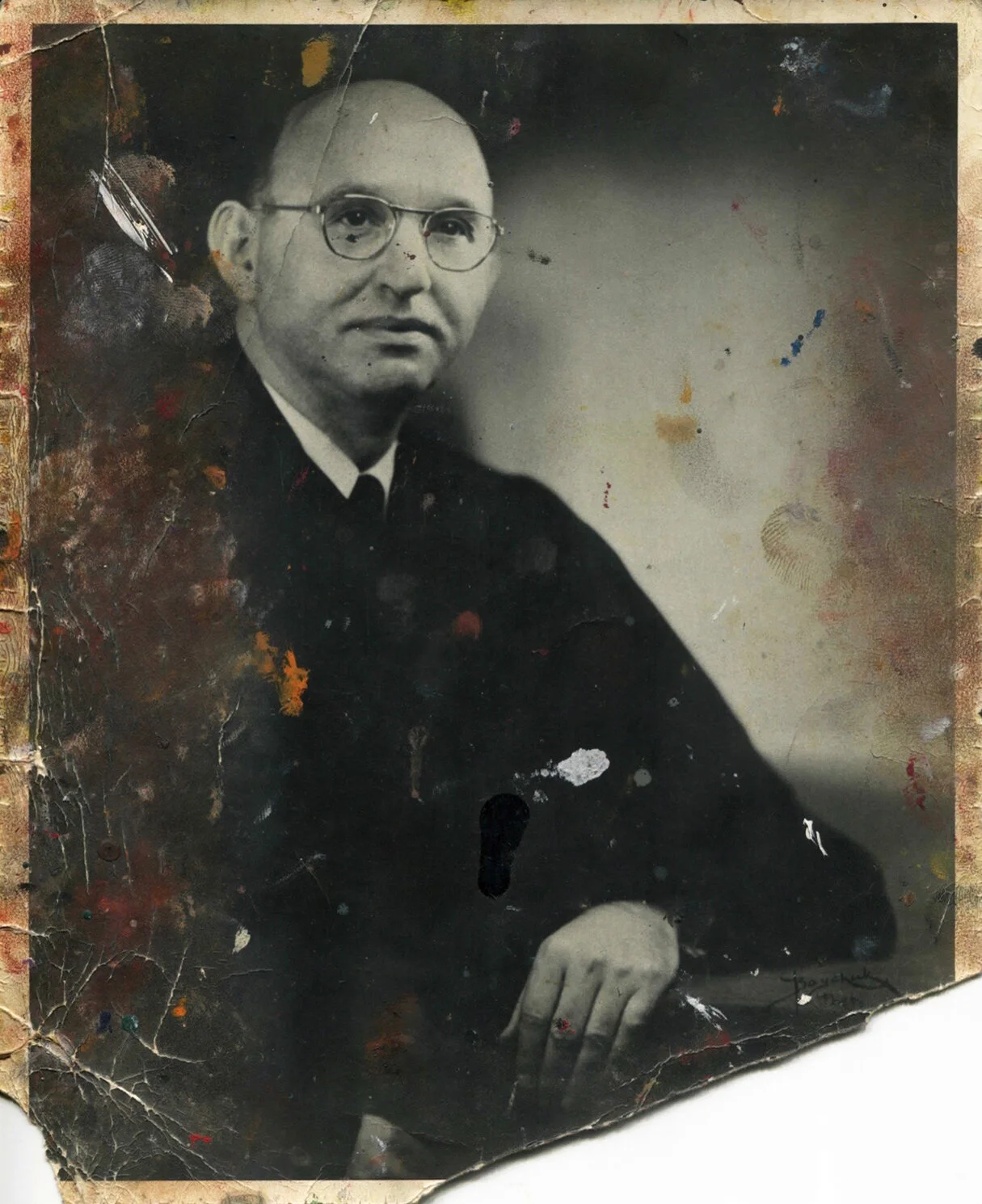 Gandy Brodie's portrait of Judge Solomon