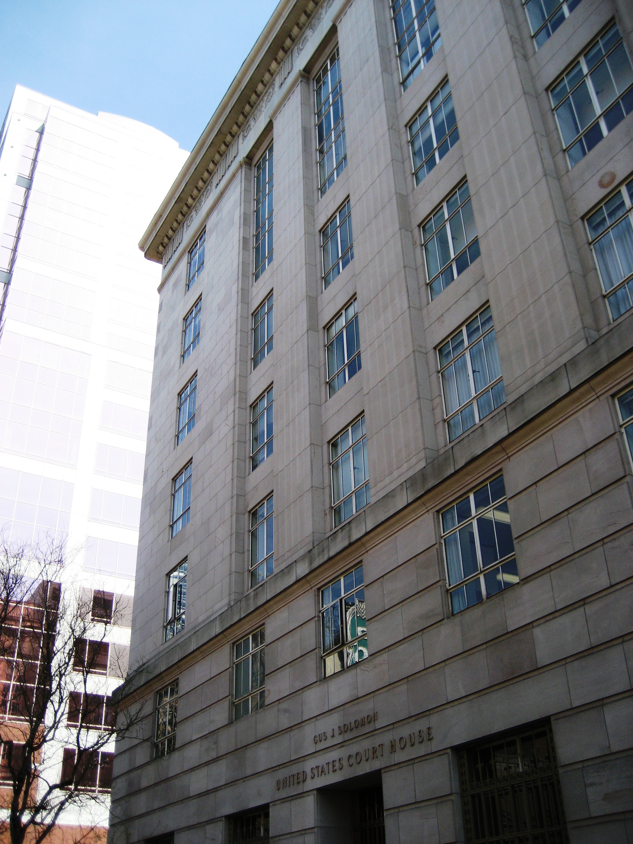 Gus J. Solomon United States Courthouse, street view