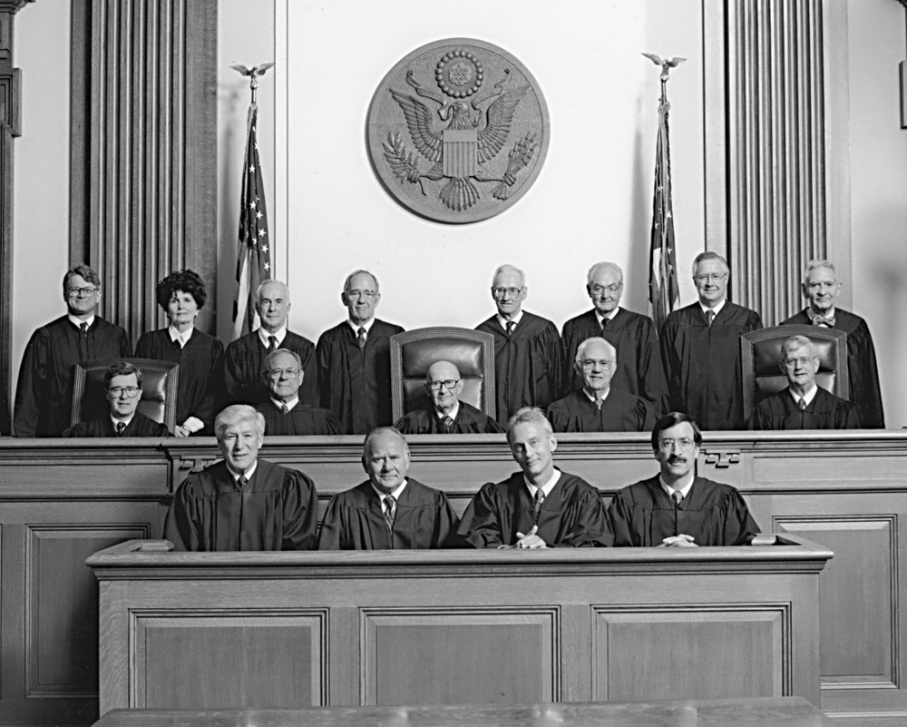 Judge Solomon with fellow members of the federal bench
