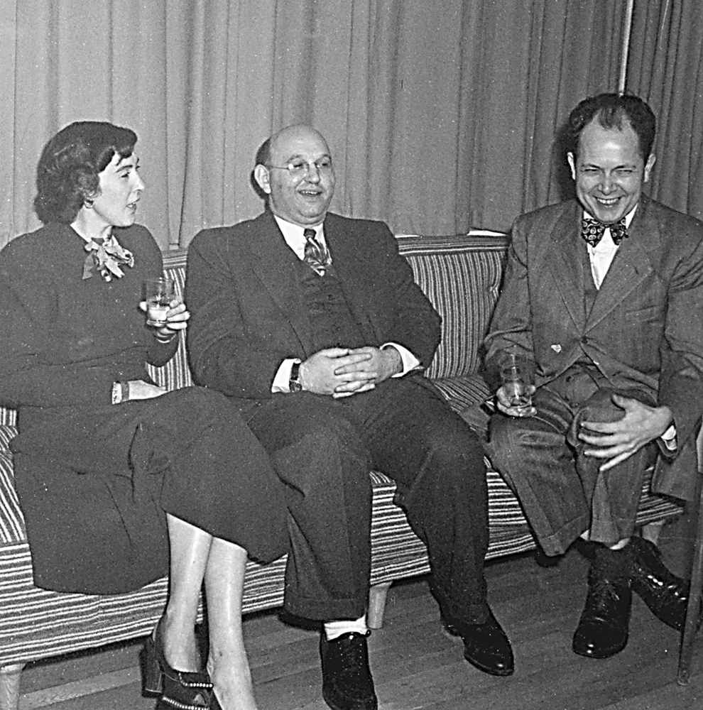 Gus Solomon with Monroe and Lillie Sweetland