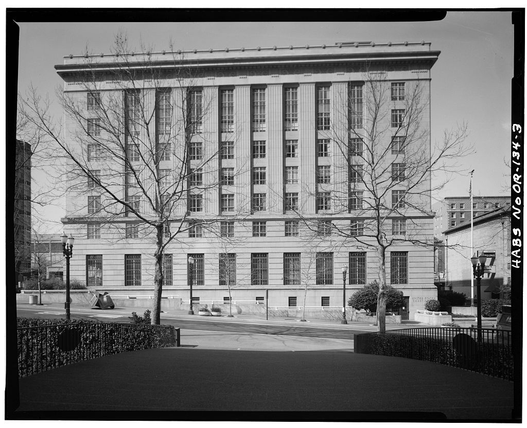 East facade — HABS documentation photograph