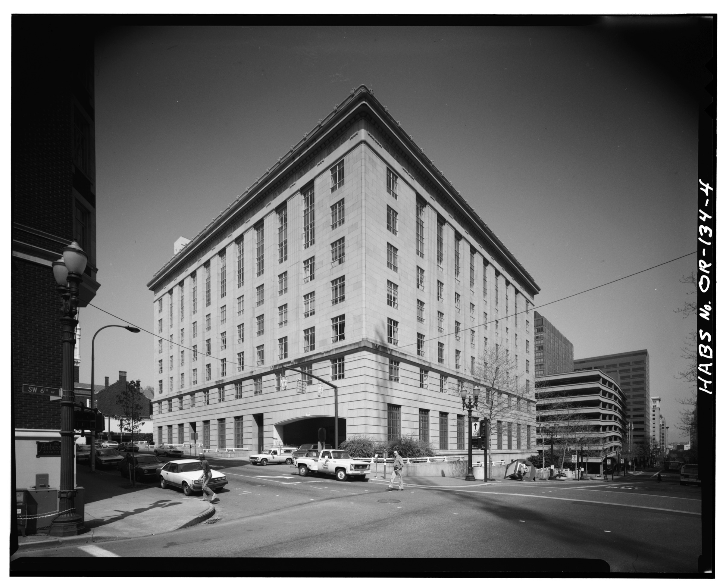 South and east facades — HABS documentation photograph