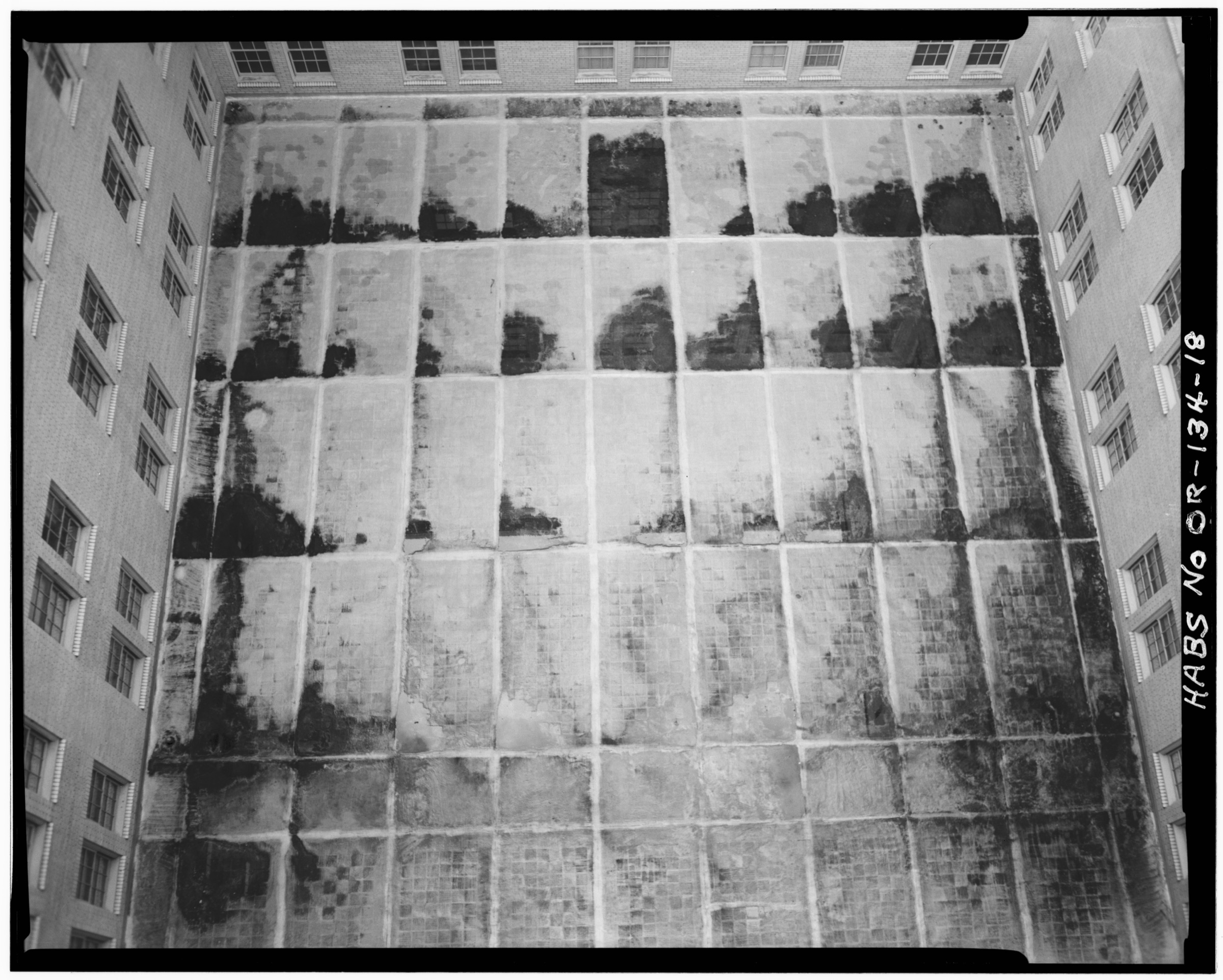 Skylight, exterior, from above — HABS documentation photograph